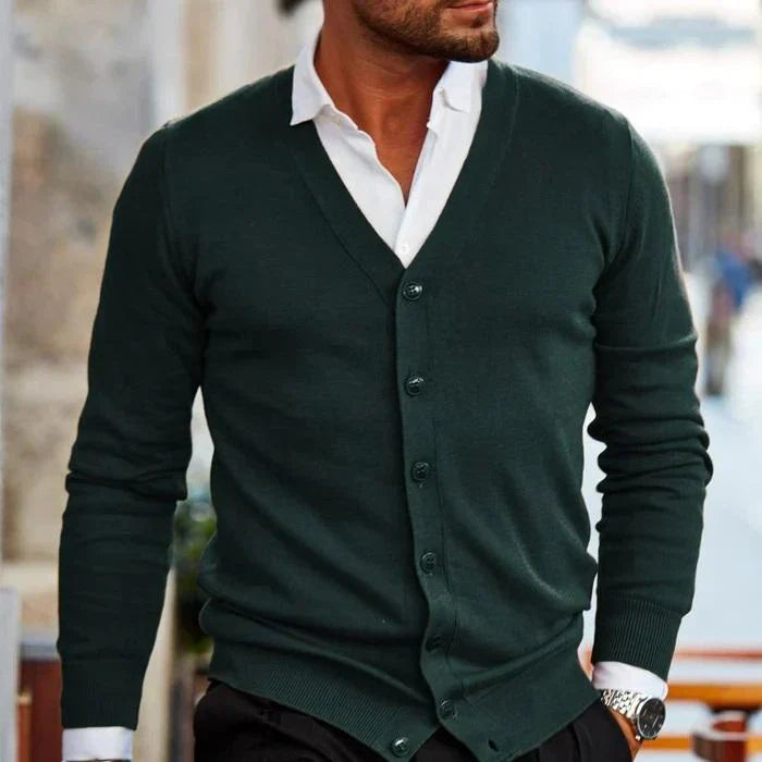 Gilet Uomo in Cotone Stile Casual Morbido