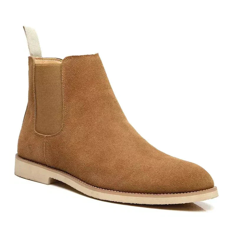 Scarpe Uomo Slip-On con Inserti Elastici