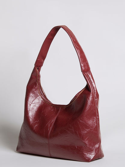Borsa Tote Donna in Ecopelle Stile Vintage Capiente