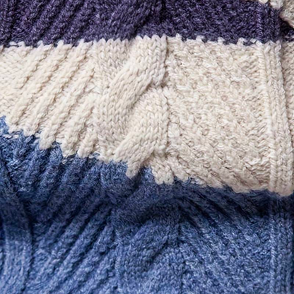 Maglione Uomo in Maglia Strutturata Vestibilità Comoda