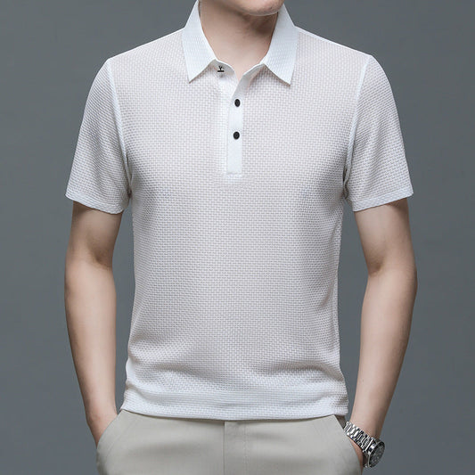 Polo Uomo Senza Cuciture Stile Casual - Brentozzi