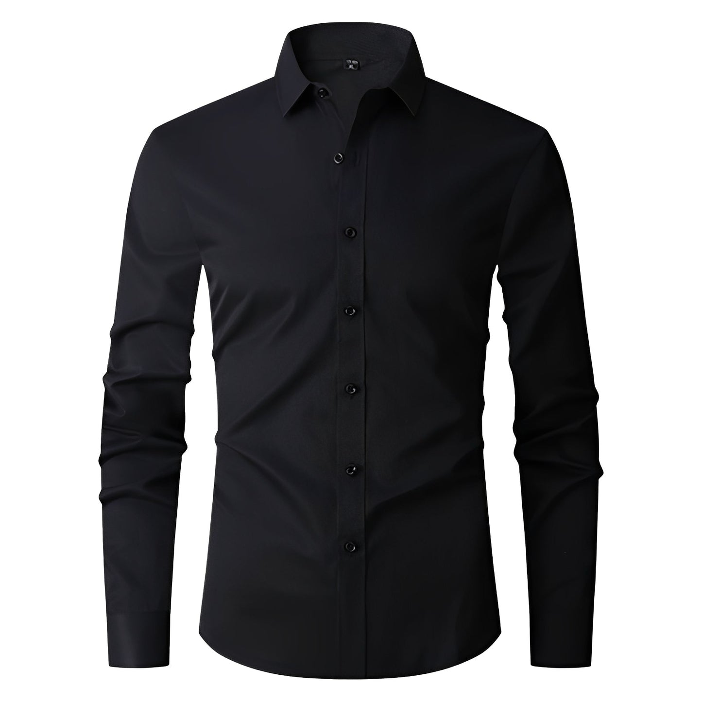 Camicia Uomo Elegante Classica Manica Lunga