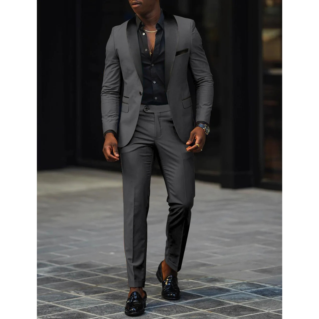 Abito Sposo Uomo Moderno Elegante