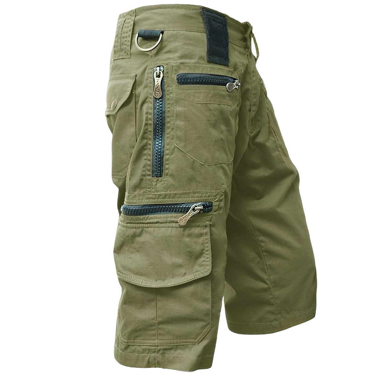 Pantaloni Corti Uomo Tattici Comodi Vestibilità Ampia - Brentozzi
