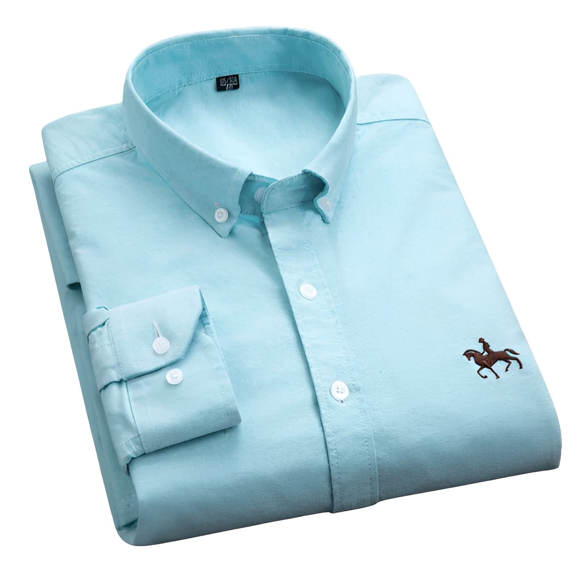 Camicia Uomo Casual Senza Pieghe Manica Lunga
