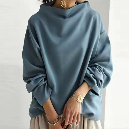Maglione Oversize Donna Collo Alto