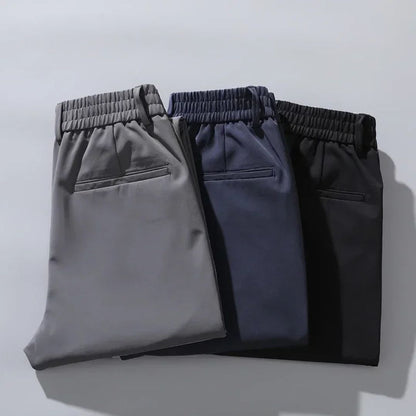 Pantaloni Chino Uomo Business Slim Fit