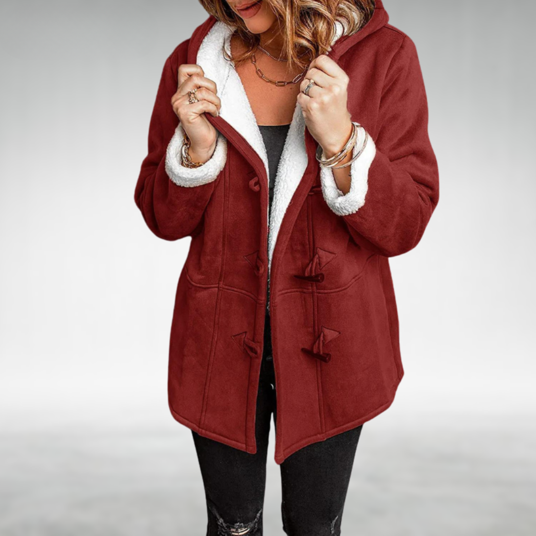 Giacca Donna con Fodera in Pile Calda