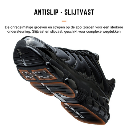 Scarpe Sicurezza Uomo Punta Acciaio Leggere Antiscivolo Ammortizzate