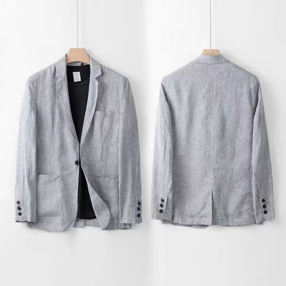 Completo Lino Uomo Stile Elegante