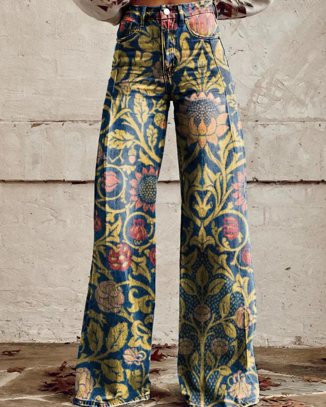 Pantaloni Baggy Donna Vestibilità Ampia