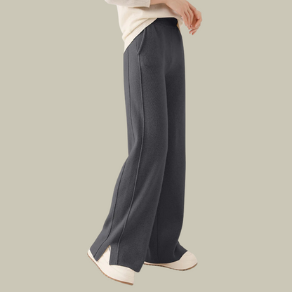 Pantaloni Donna in Maglia Vestibilità Comoda