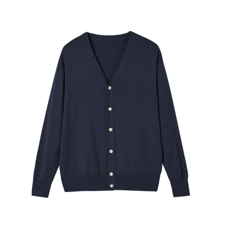 Cardigan Uomo Maglia con Apertura Frontale