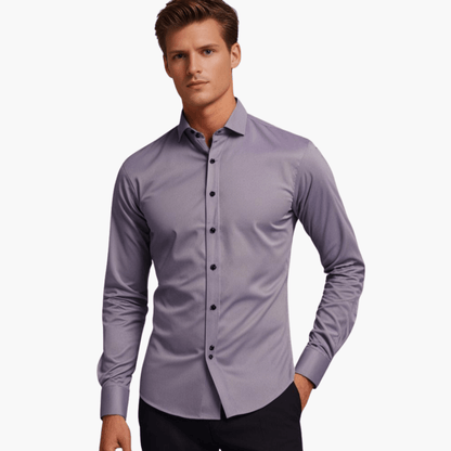 Camicia Uomo Slim Fit Manica Lunga