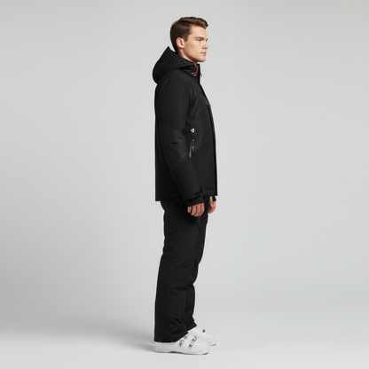 Completo Sci Uomo Giacca e Pantaloni Funzionali Vestibilità Invernale