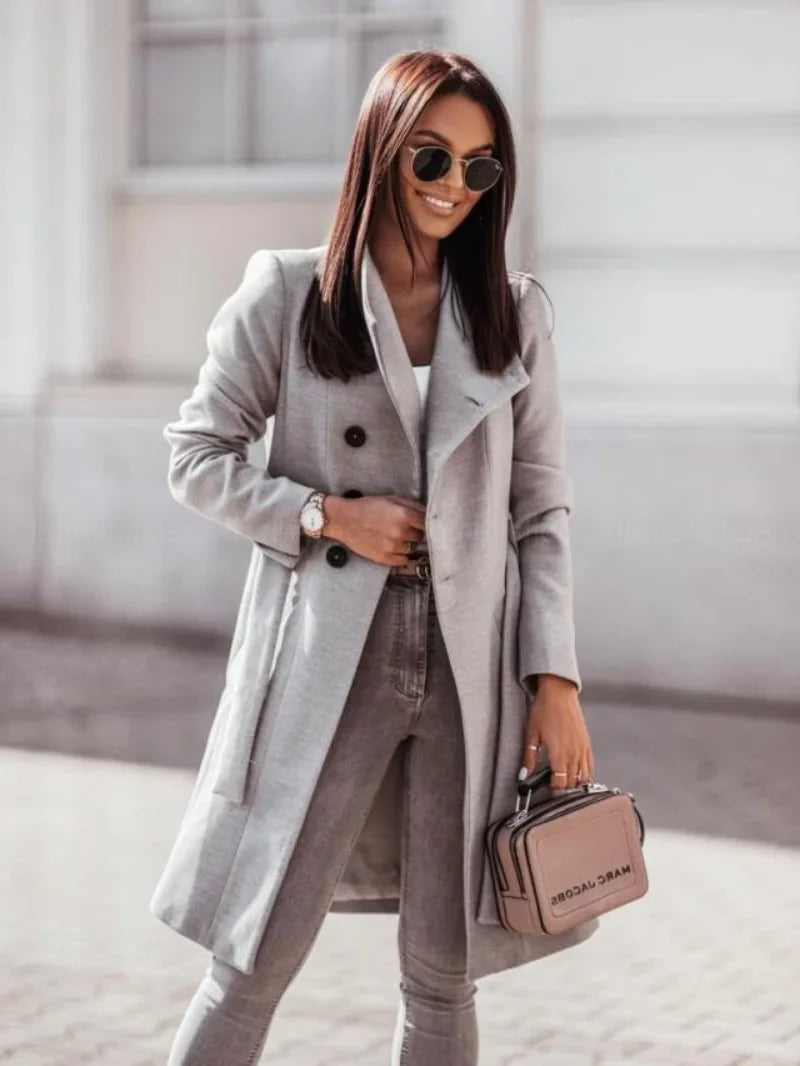 Trenchcoat Donna Classico Doppia Chiusura con Fiocco - Brentozzi