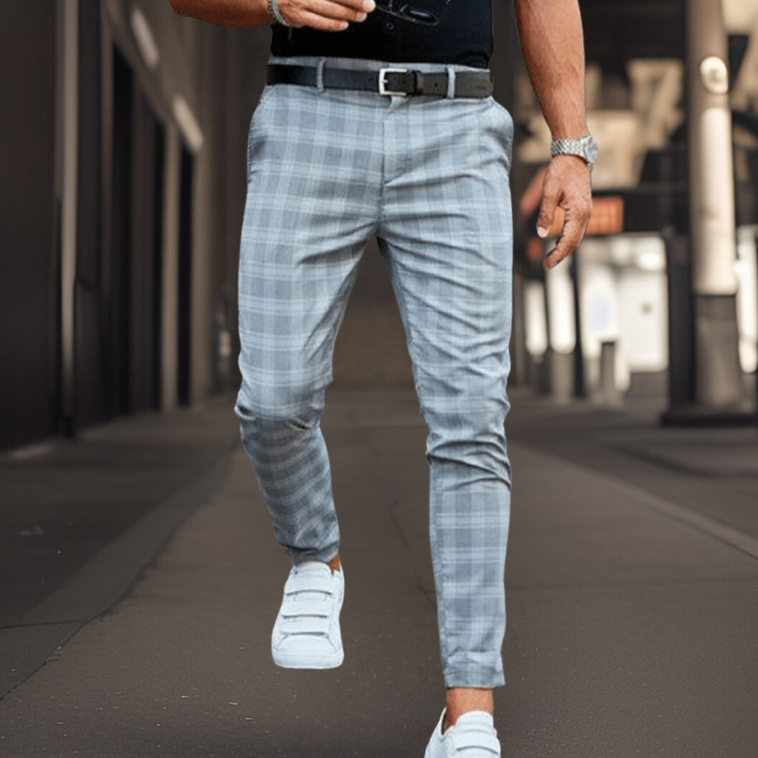 Pantaloni Chino Uomo Tasche Multiple Comfortevoli