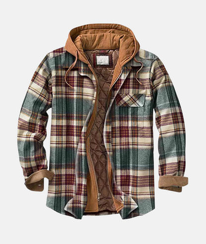 Camicia Uomo in Flanella a Quadri Regular Fit