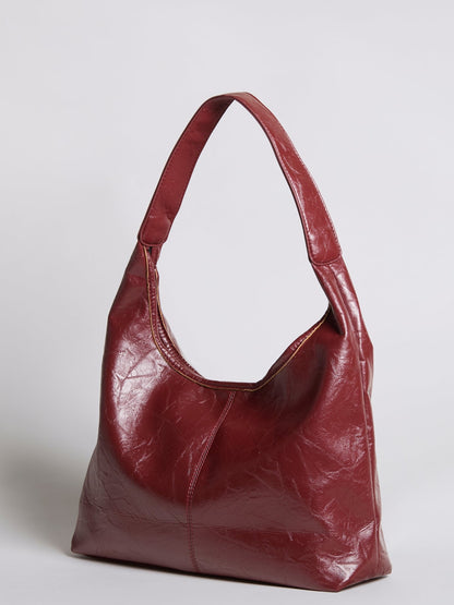 Borsa Tote Donna in Ecopelle Stile Vintage Capiente
