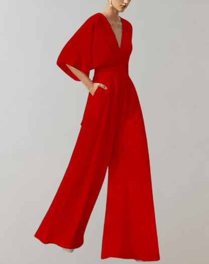 Tuta Donna con Pantaloni Larghi Comoda