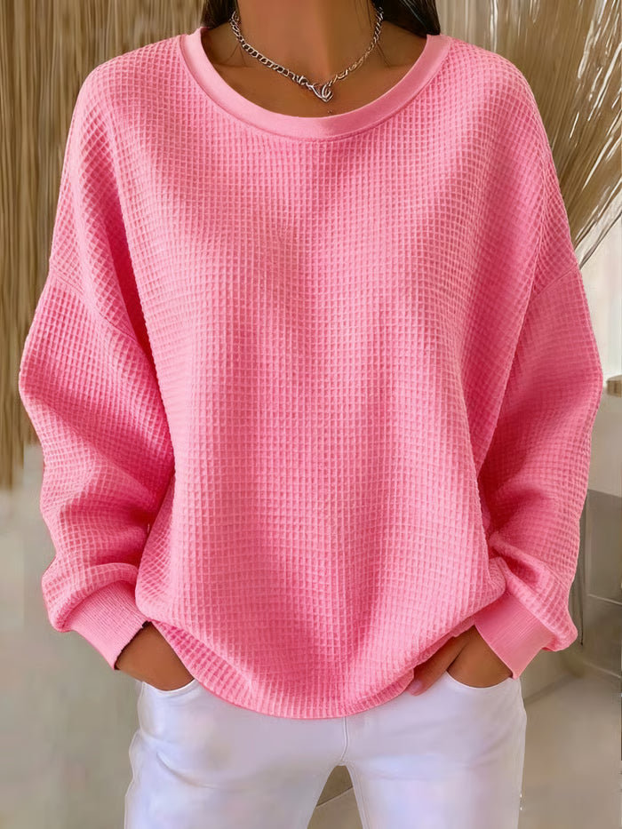 Maglione Donna in Maglia Morbida Girocollo