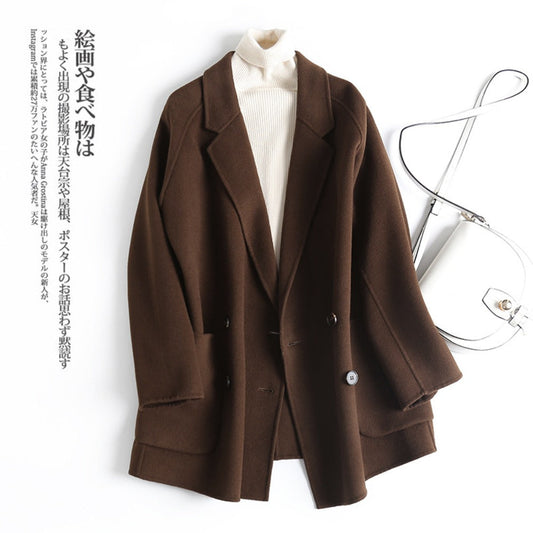 Cappotto Donna Lana Doppiopetto Classico - Brentozzi