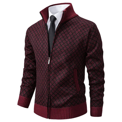 Maglione Uomo Lavorato a Maglia Design Classico Elegante