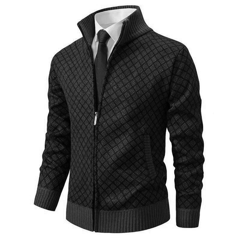 Maglione Uomo Lavorato a Maglia Design Classico Elegante