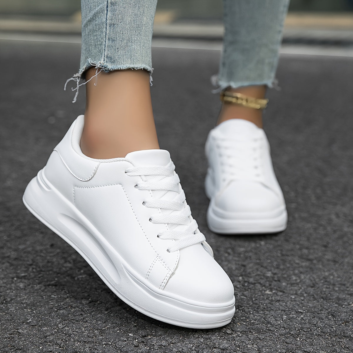 Sneakers Donna in Pelle Comode Stile Classico