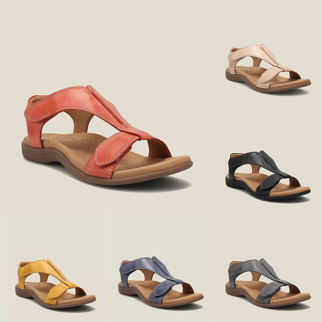 Sandali Donna Incrocio Fasce Tacco Basso