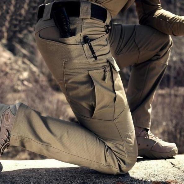 Pantaloni Cargo Uomo Funzionali Tasche Multiple