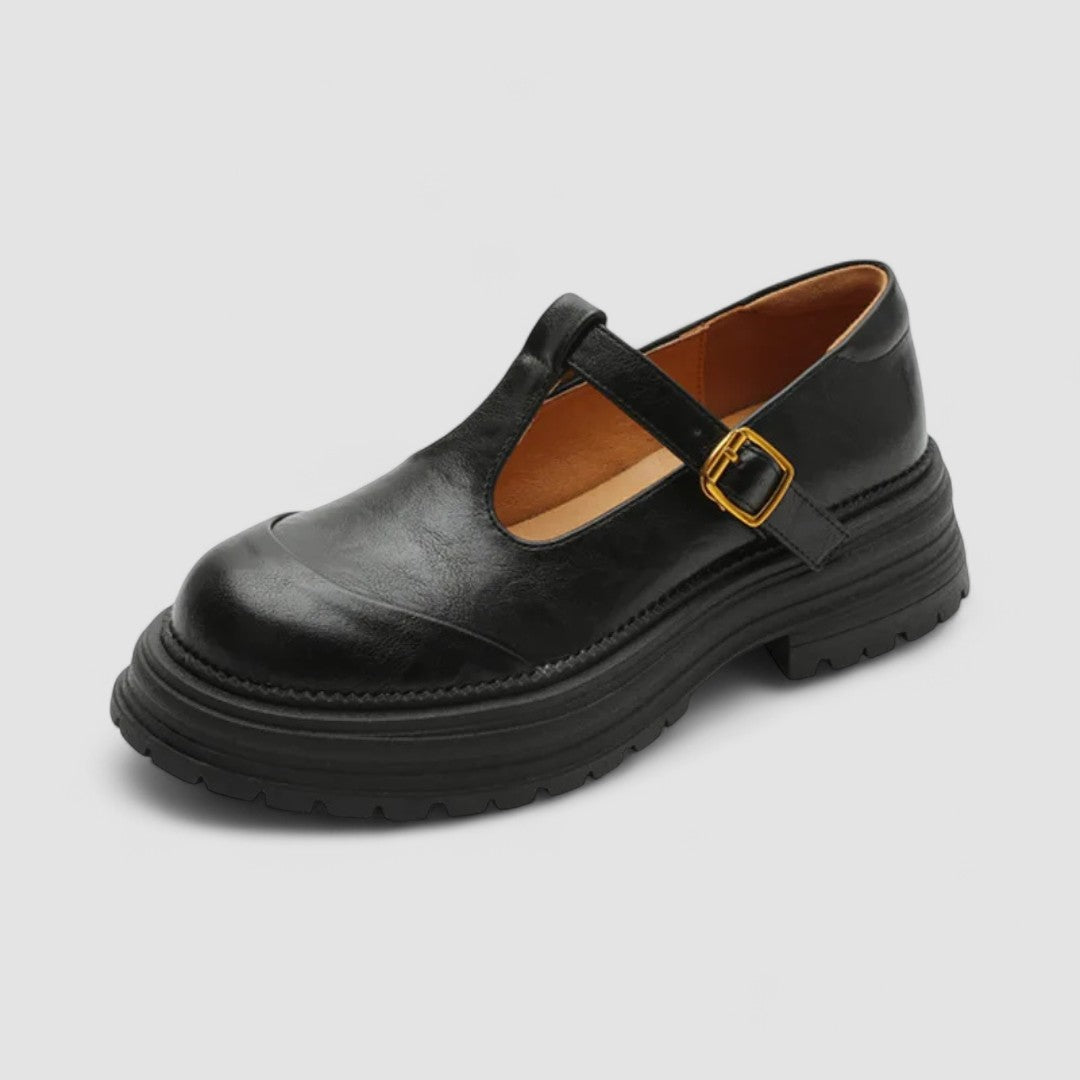 Scarpe Donna Casual Platform con Cinturino a T