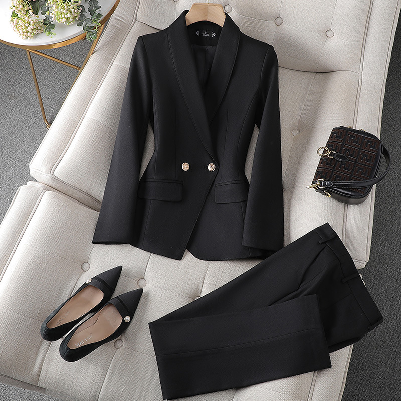 Completo Donna Blazer Sfiancato e Pantaloni Coordinati