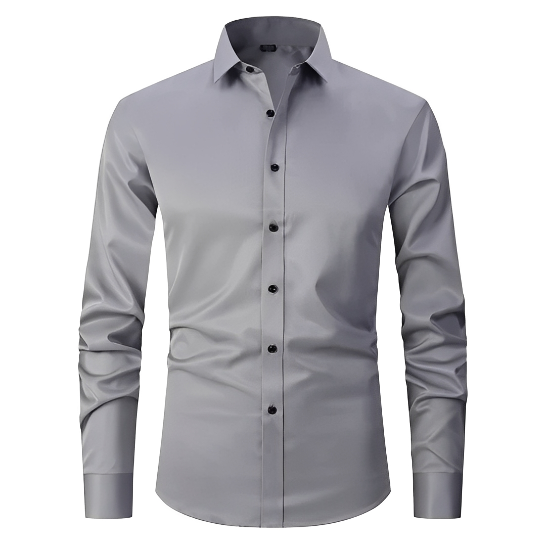 Camicia Uomo Elastica e Confortevole Regular Fit