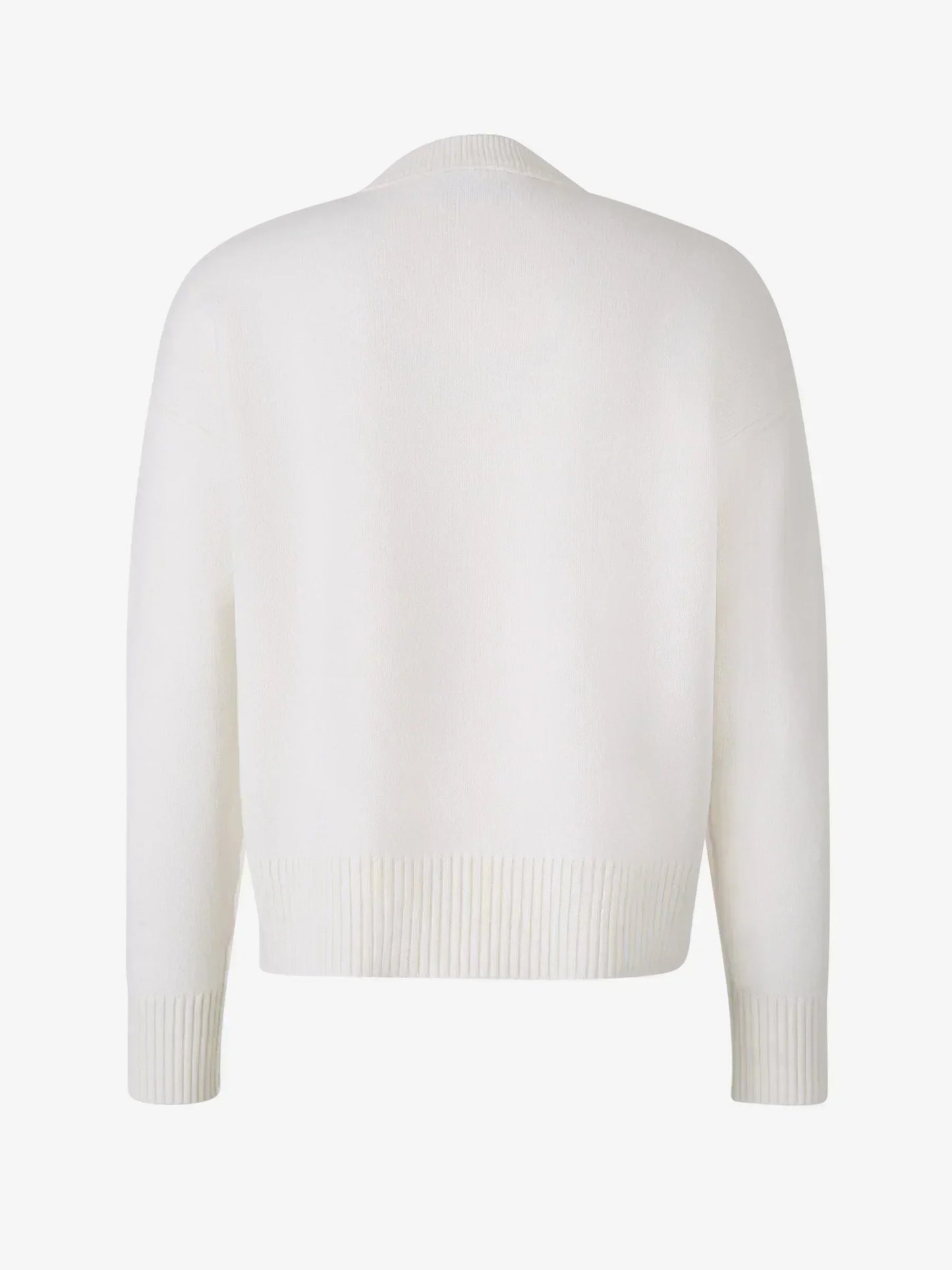 Maglione Donna in Maglia Motivo Cuore Regular Fit - Brentozzi