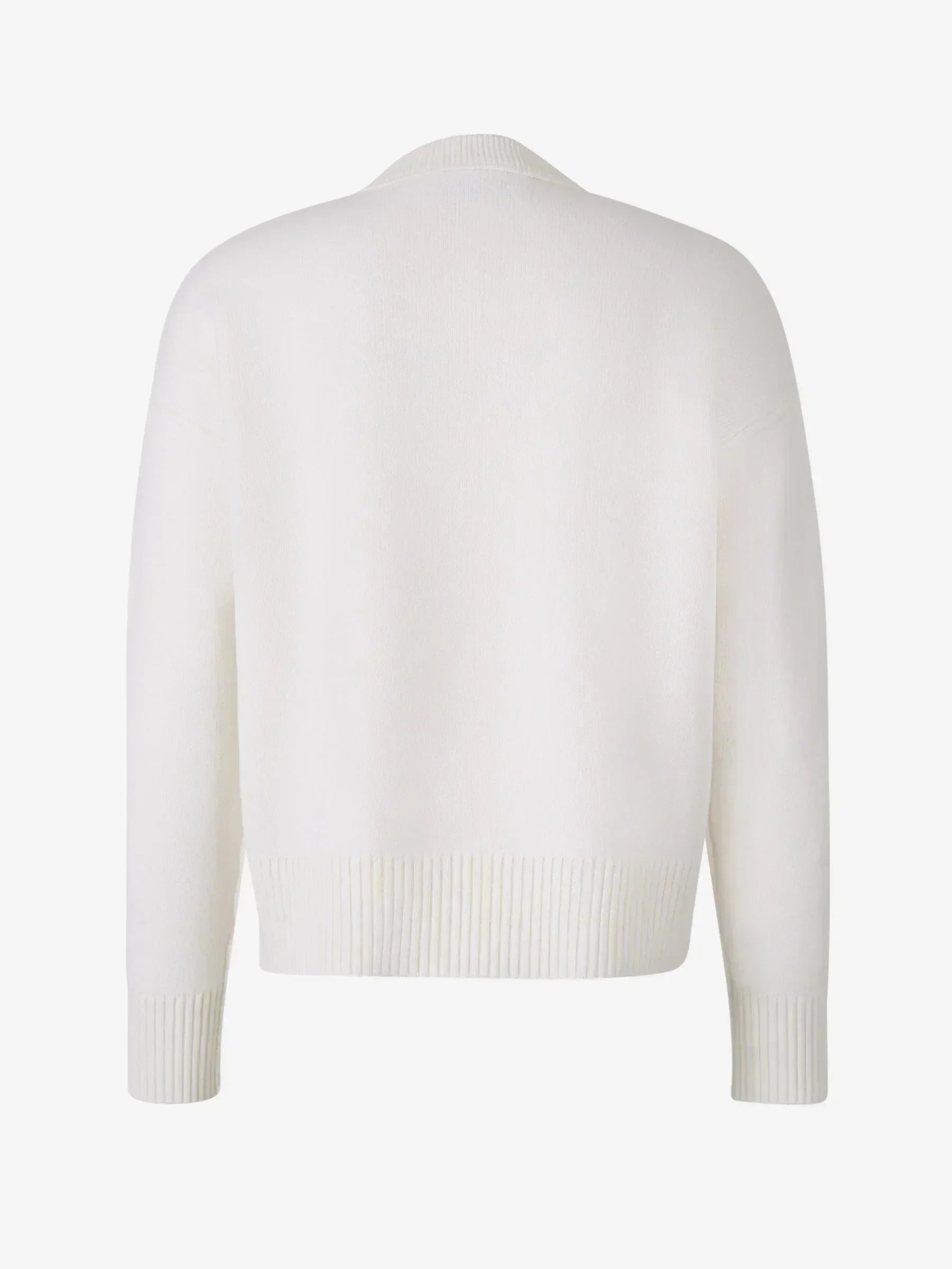 Maglione Donna in Maglia Motivo Cuore Regular Fit - Brentozzi