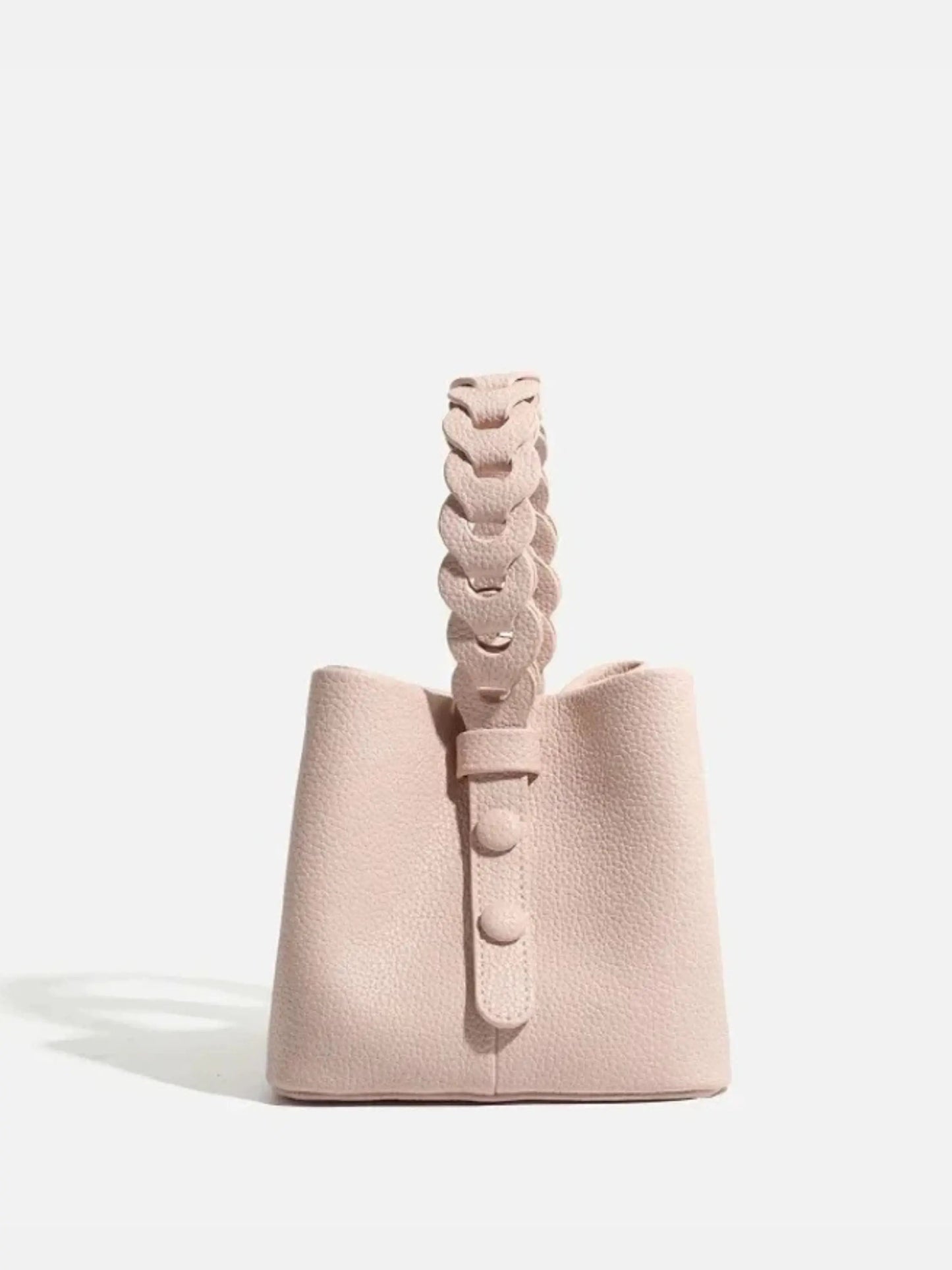 Borsa Donna Elegante Strutturata con Manico Intrecciato