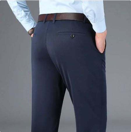 Pantaloni Uomo Stretch Vestibilità Slim