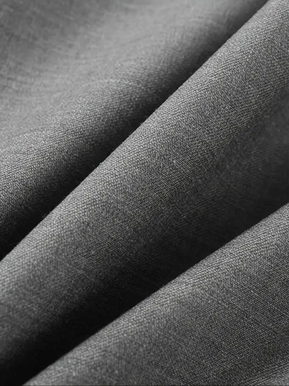 Completo Business Uomo Blazer Gilet e Pantaloni Taglio Classico