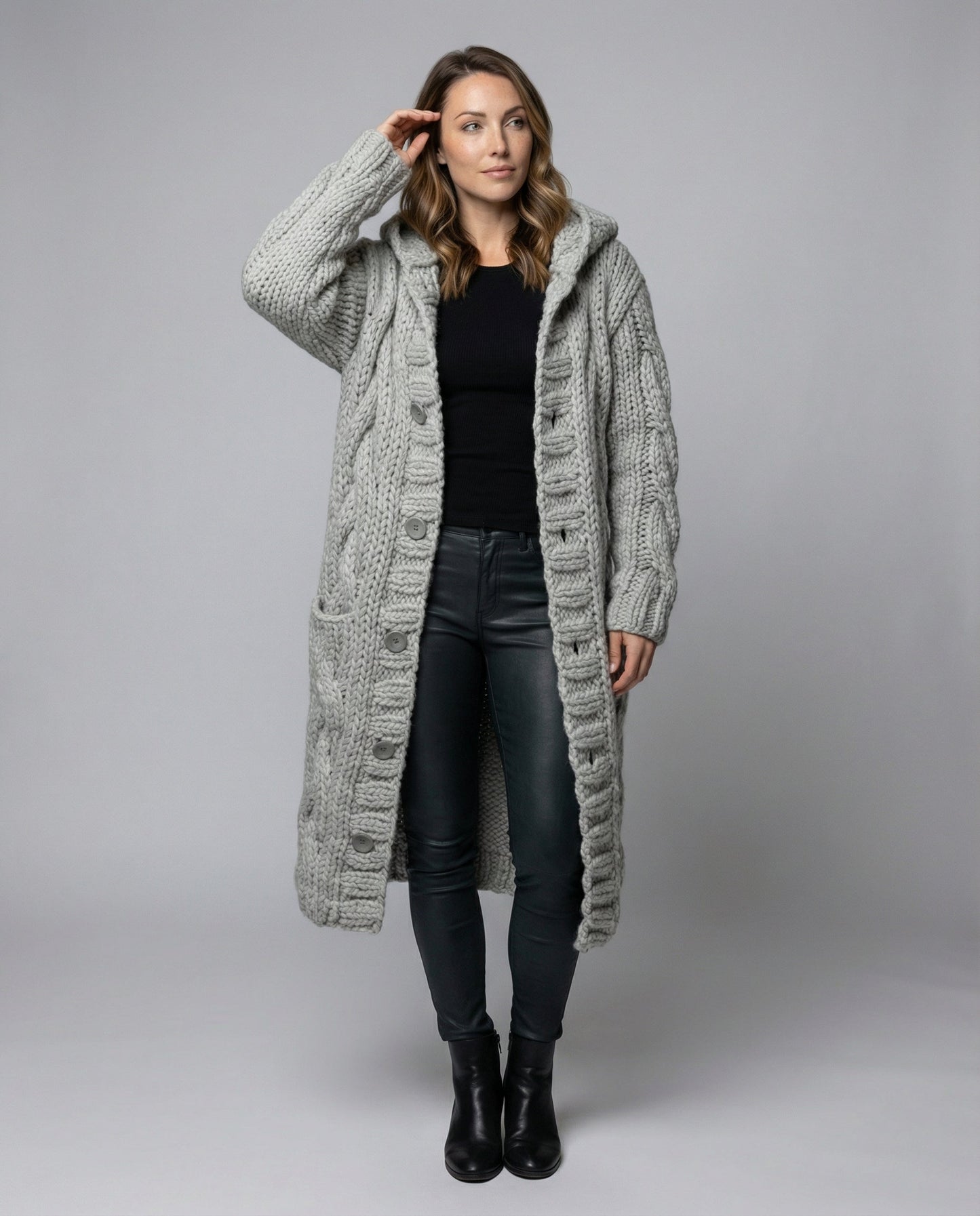 Cardigan Donna Maglia Morbida Casual - Brentozzi