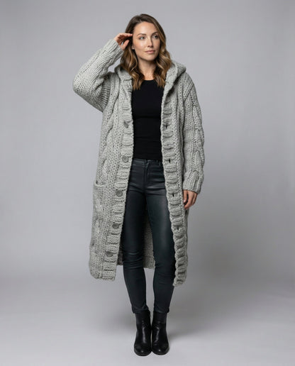Cardigan Donna Maglia Morbida Casual - Brentozzi