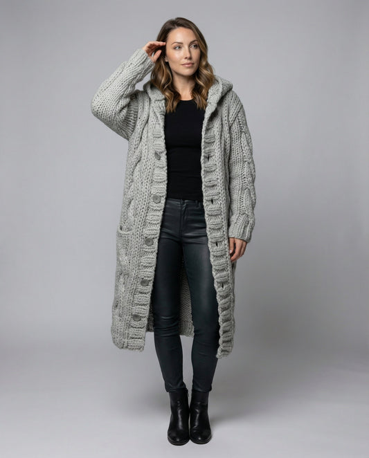 Cardigan Donna Maglia Morbida Casual - Brentozzi