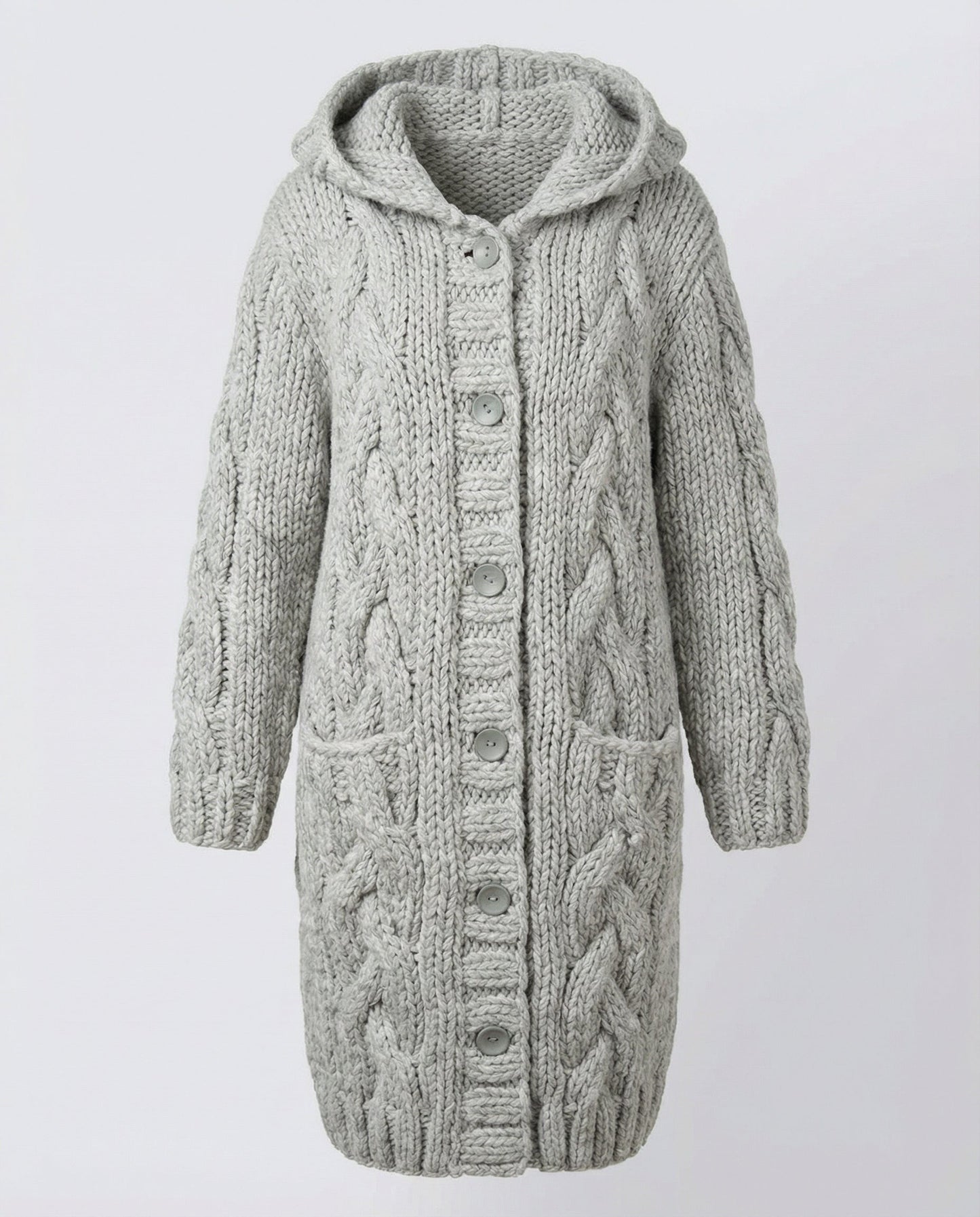 Cardigan Donna Maglia Morbida Casual