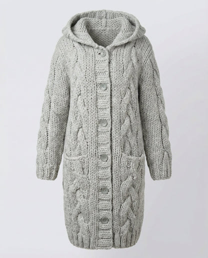 Cardigan Donna Maglia Morbida Casual