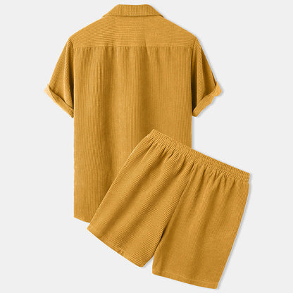Completo Uomo Polo e Shorts Casual