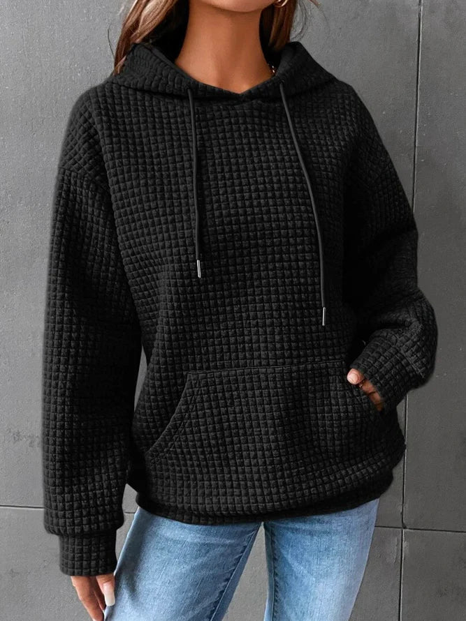 Felpa Donna Comoda Casual Cappuccio - Brentozzi
