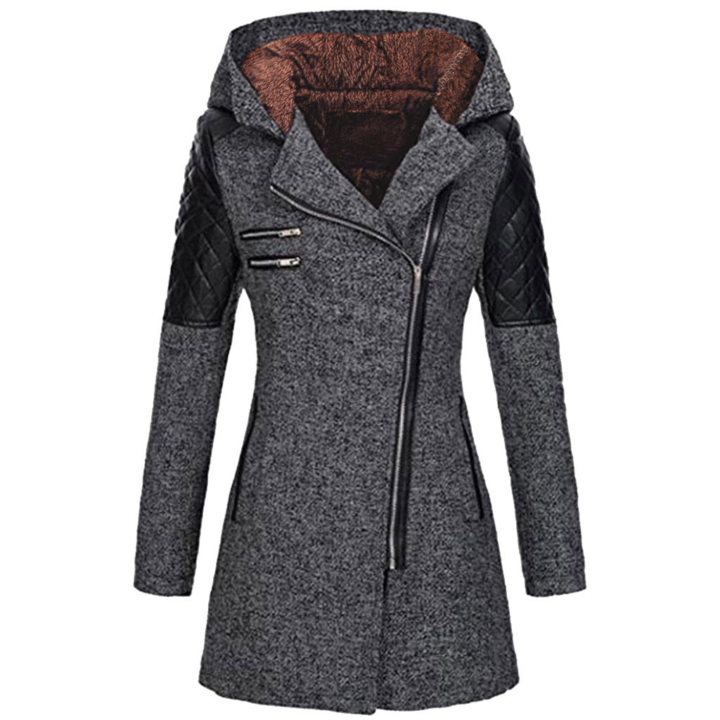 Giacca Invernale Donna Vintage Calda Stile Classico - Brentozzi