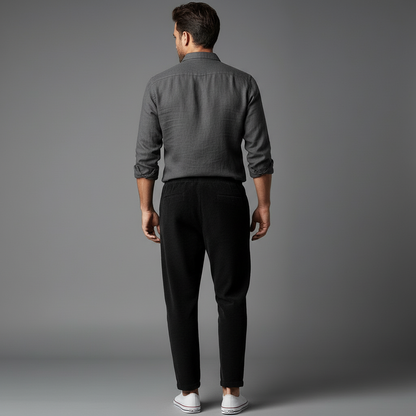 Pantaloni Uomo Taglio Largo Vestibilità Comoda