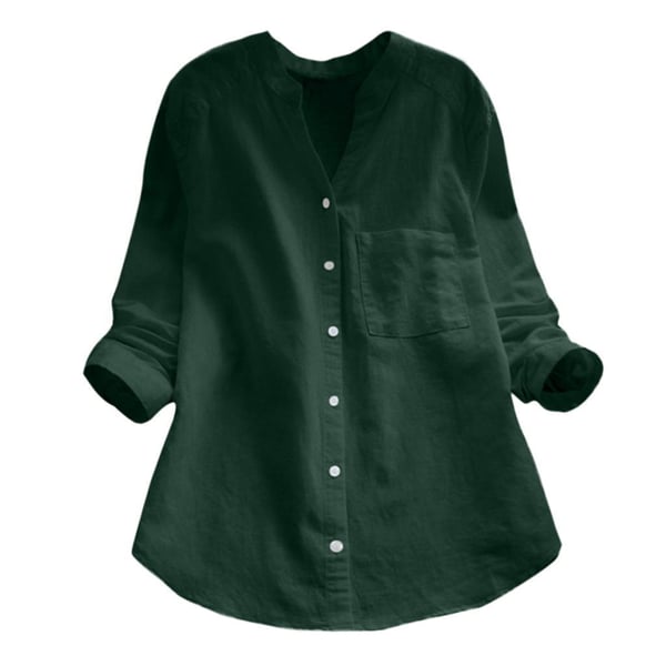 Blusa Donna Manica Lunga Collo Alto