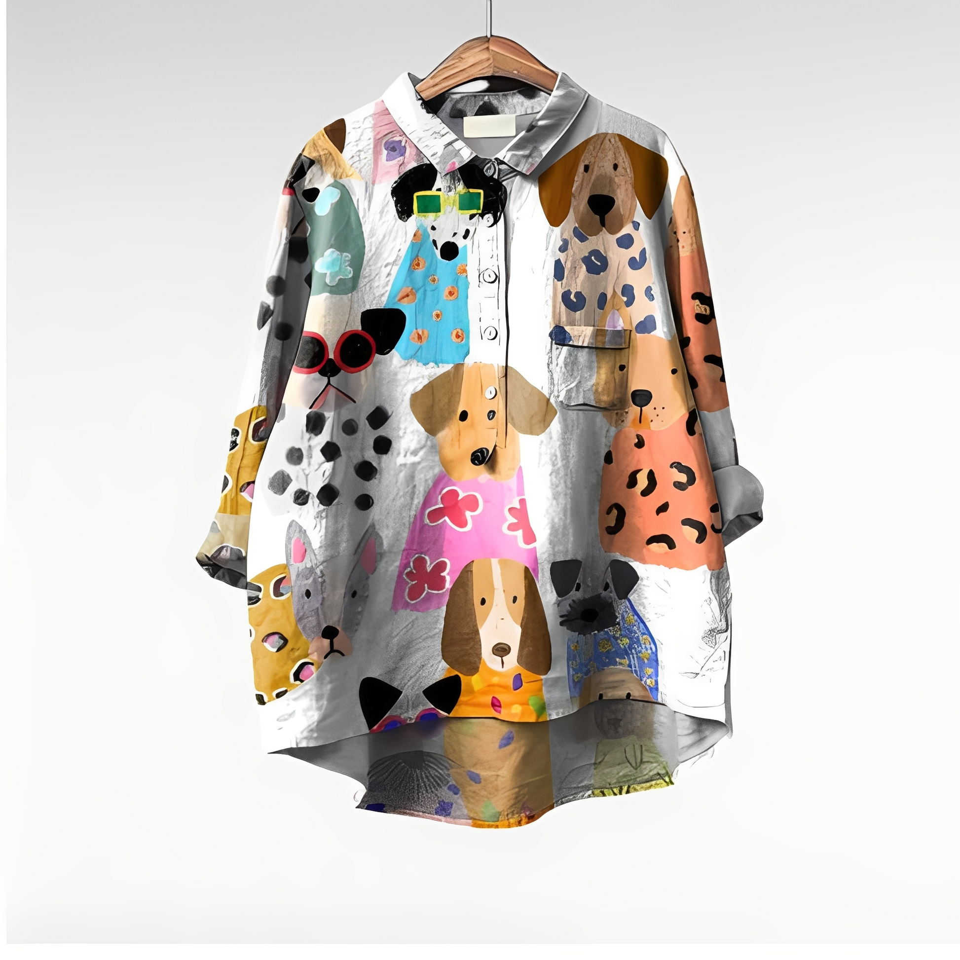 Blusa Donna Manica Lunga Stile Artistico - Brentozzi